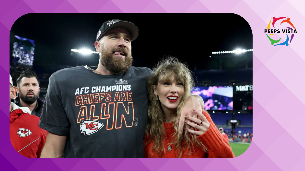 Taylor Swift and Travis Kelce
