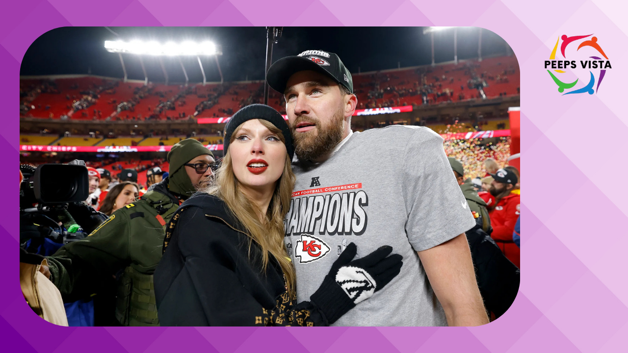 Taylor Swift and Travis Kelce